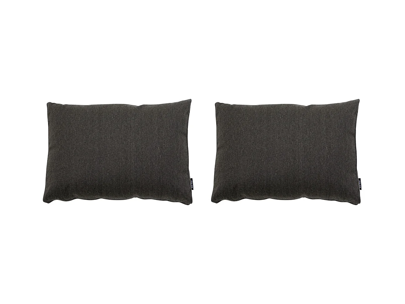 Lounge Profi-Line Toile gris foncé eco+ - Env. 40x60 cm - Lot de 2