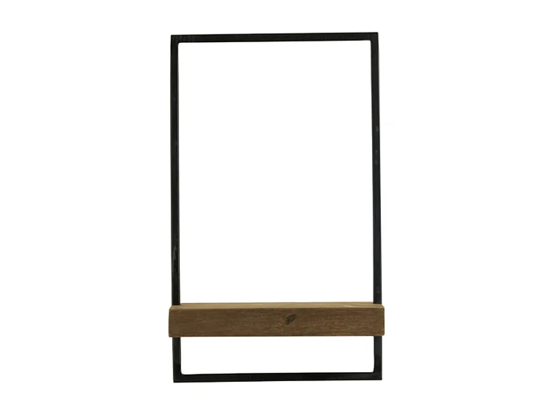 Wandregal MADDISON - 30x15x50cm - Braun