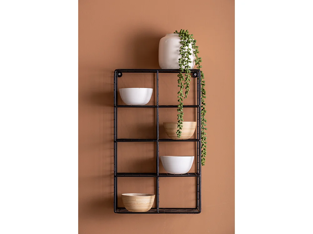 Wandrek Reja Compartments - Zwart