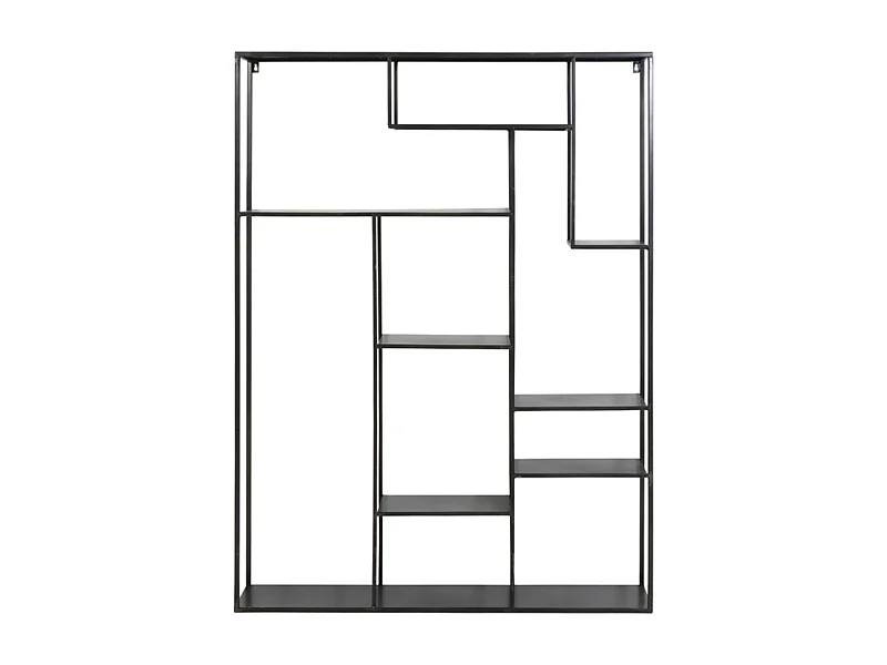 Wandrek TALARA - 110x25.5x150cm - Zwart