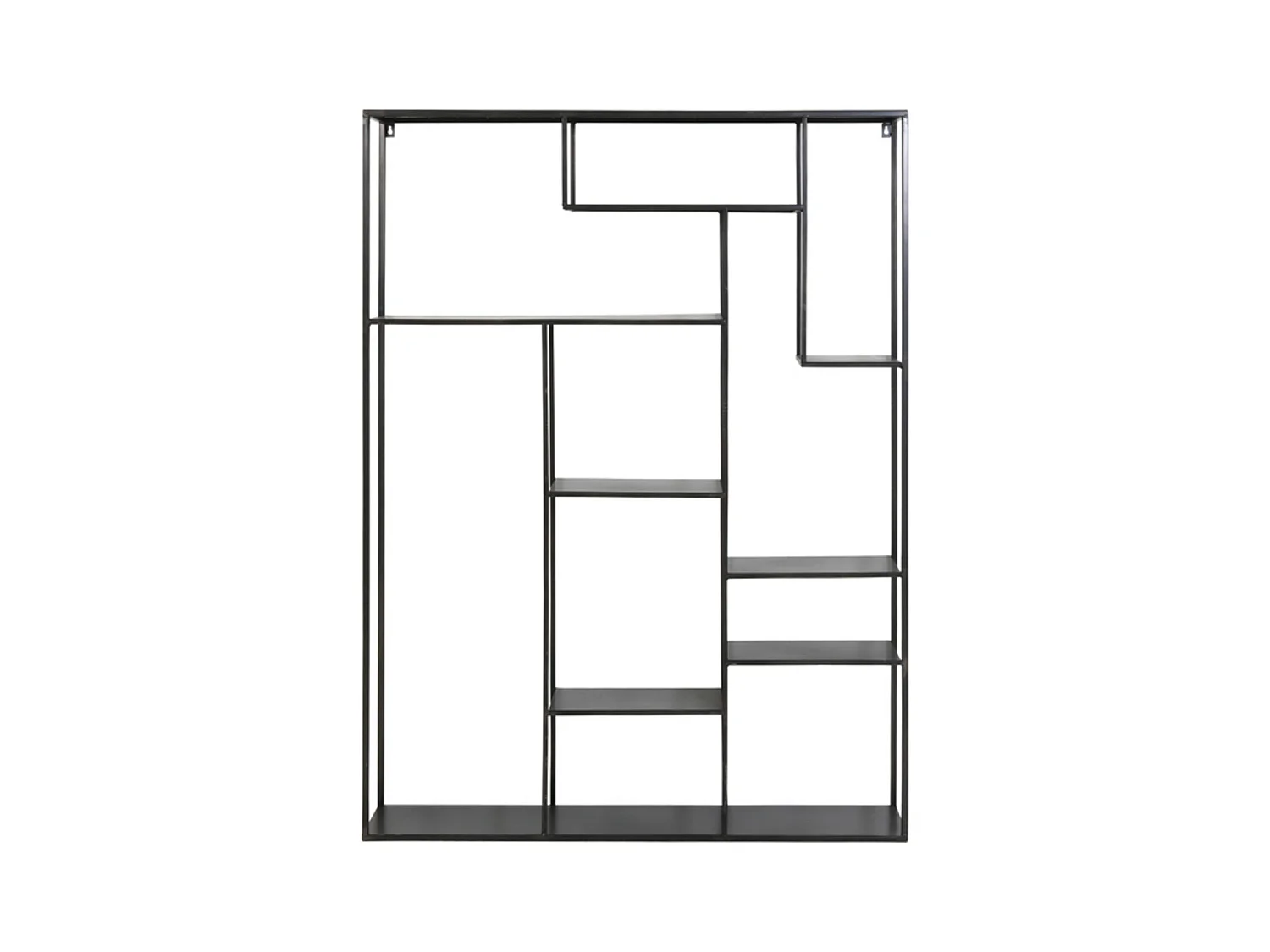 Étagère murale TALARA - 110x25,5x150cm - Noir