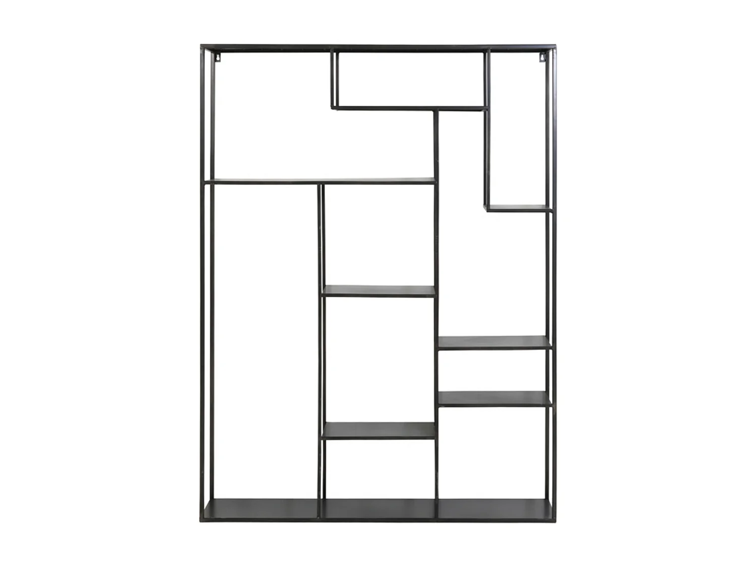 Étagère murale TALARA - 110x25,5x150cm - Noir