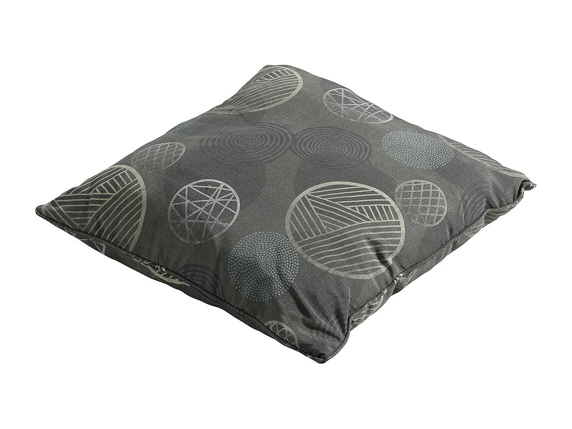 Coussin décoratif Cercle vert - Env. 50x50 cm - Lot de 4