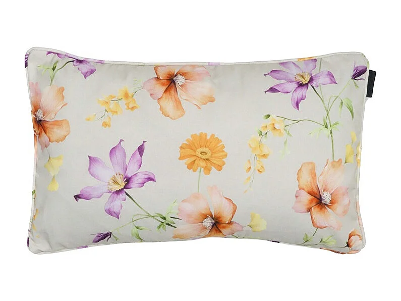 Coussin décoratif Florina violet - Env. 30x50 cm - Lot de 4