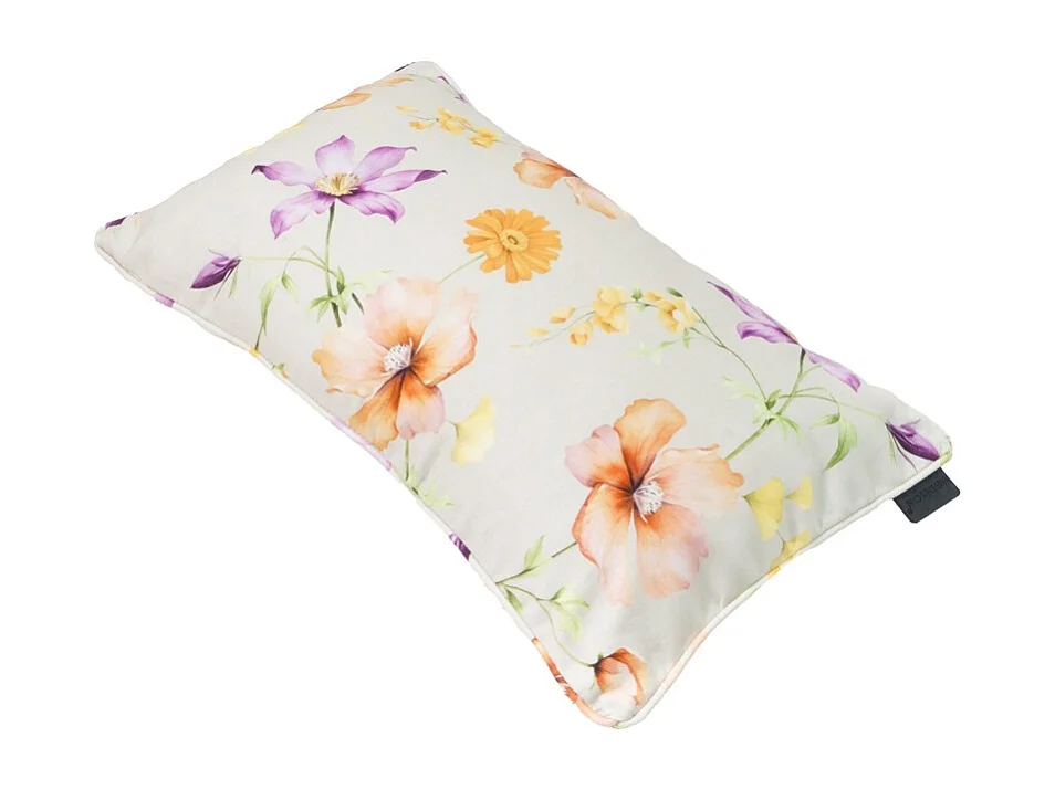 Coussin décoratif Florina violet - Env. 30x50 cm - Lot de 4