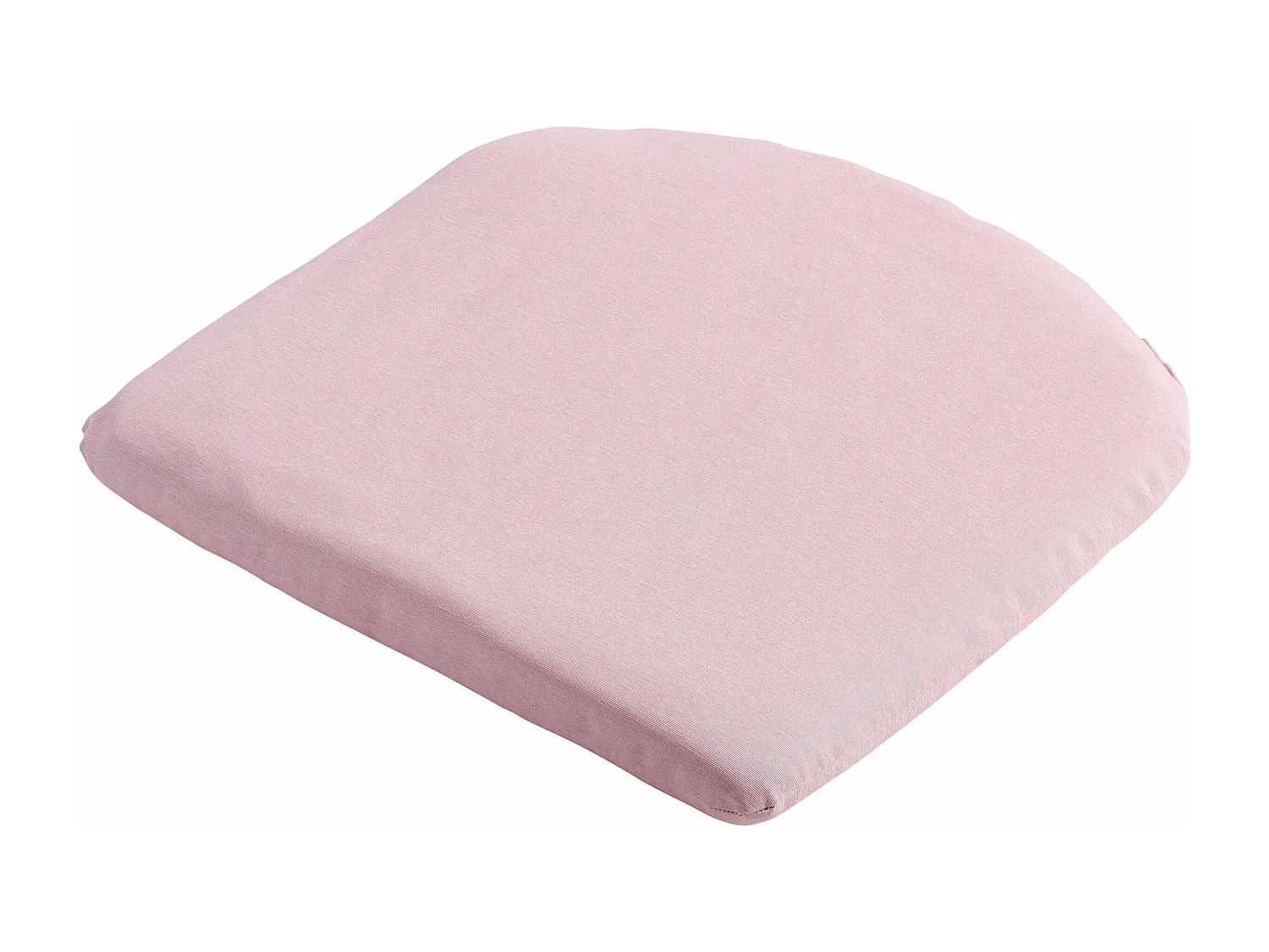 Coussin d'assise Panama rose tendre - Env. 46x48 cm - Lot de 4