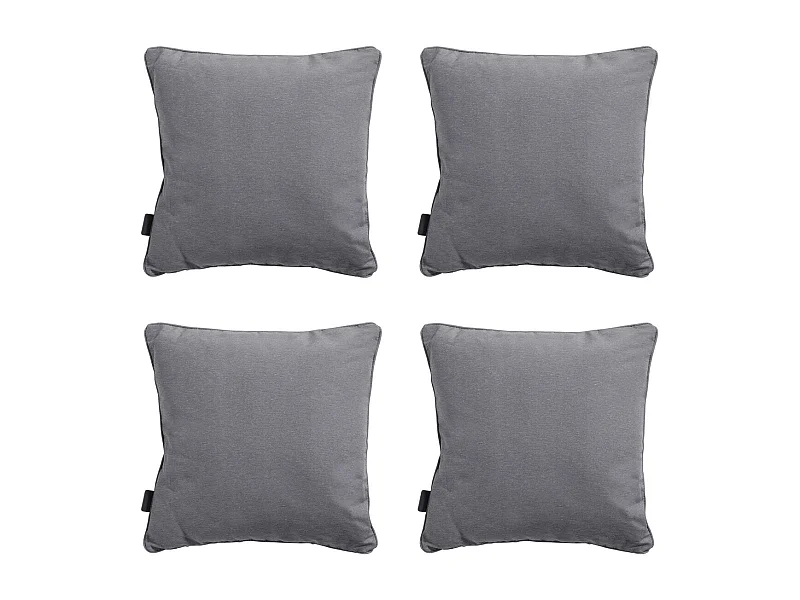 Sierkussen Panama grey - Ca. 60x60 cm - Set van 4