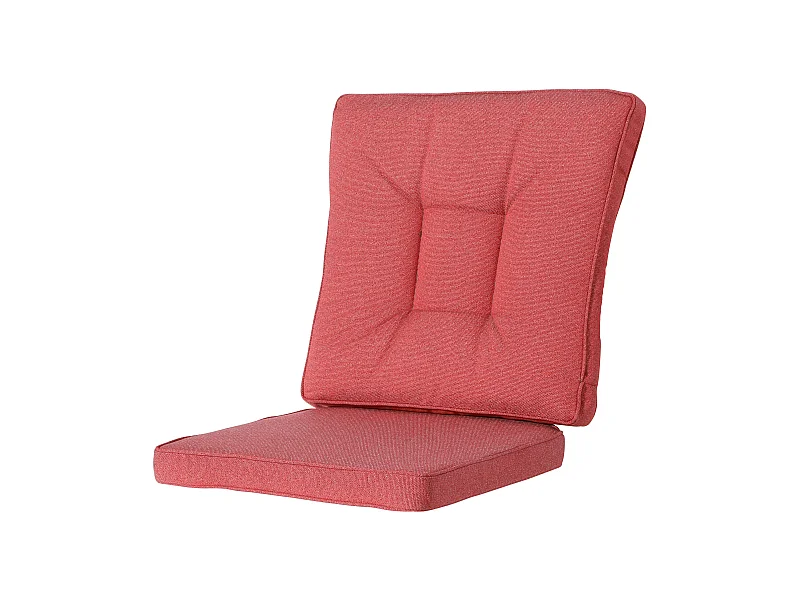 Rattan-Essgruppe Outdoor Manchester rot - ca. 95x46 cm