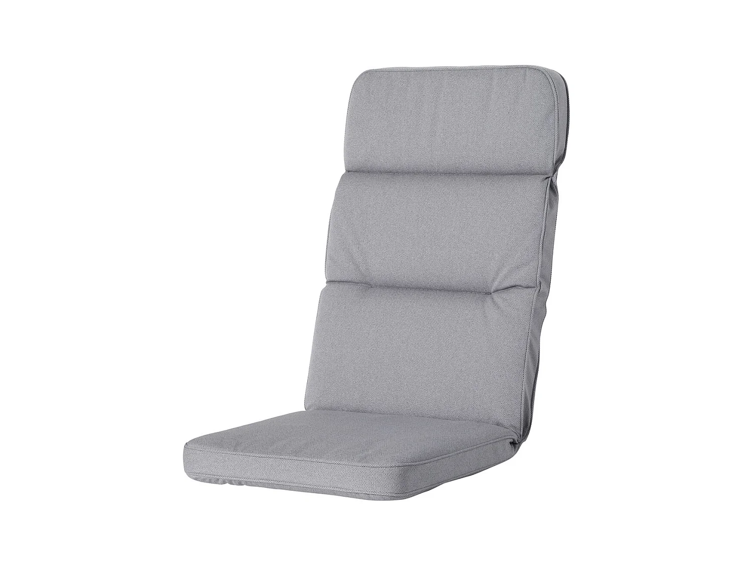 Coussin de jardin Excellent Low Back Manchester gris clair - Env. 105 x 50 cm - Lot de 2