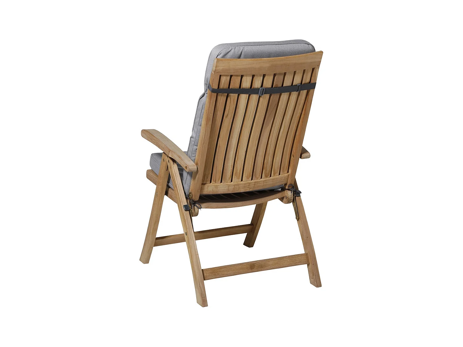 Coussin de jardin Excellent Low Back Manchester gris clair - Env. 105 x 50 cm - Lot de 2