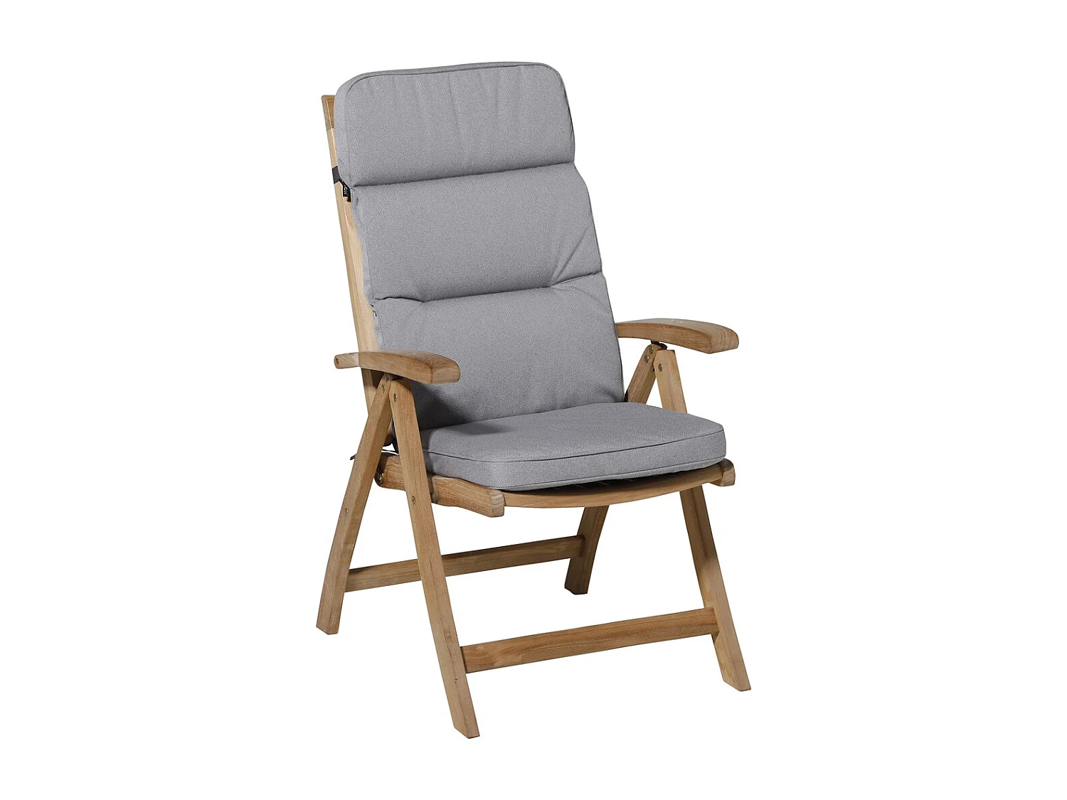 Gartenkissen Excellent Low Back Manchester hellgrau - Ca. 105x50 cm - 2er Set