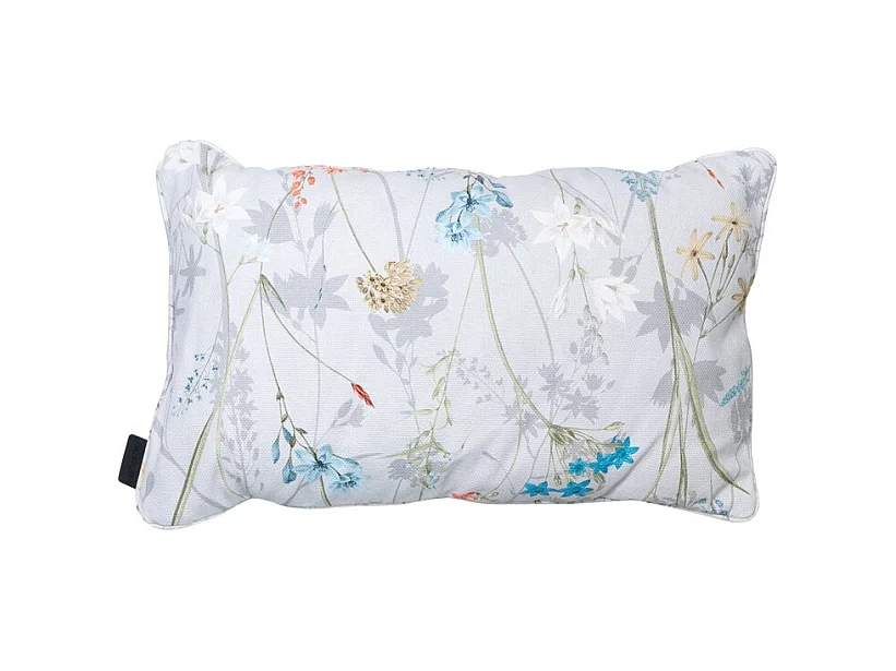 Coussin décoratif Donna toile azur éco+ - Env. 30x50 cm - Lot de 4