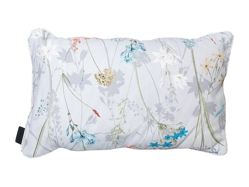 Coussin décoratif Donna toile azur éco+ - Env. 30x50 cm - Lot de 4