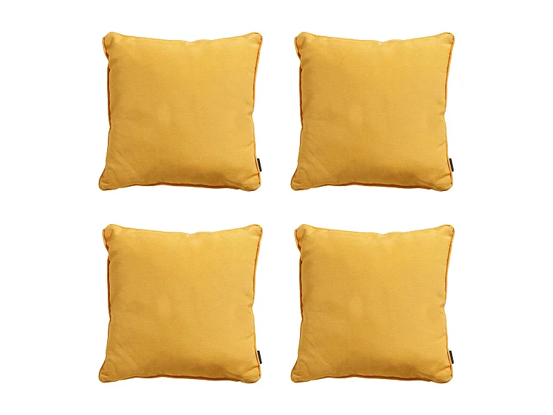 Sierkussen Panama golden glow - Ca. 60x60 cm - Set van 4