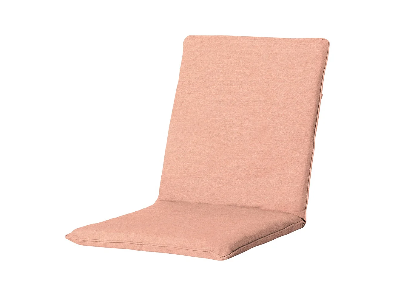 Stapelstoelkussen Napels salmone - Ca. 97x49 cm - Set van 4