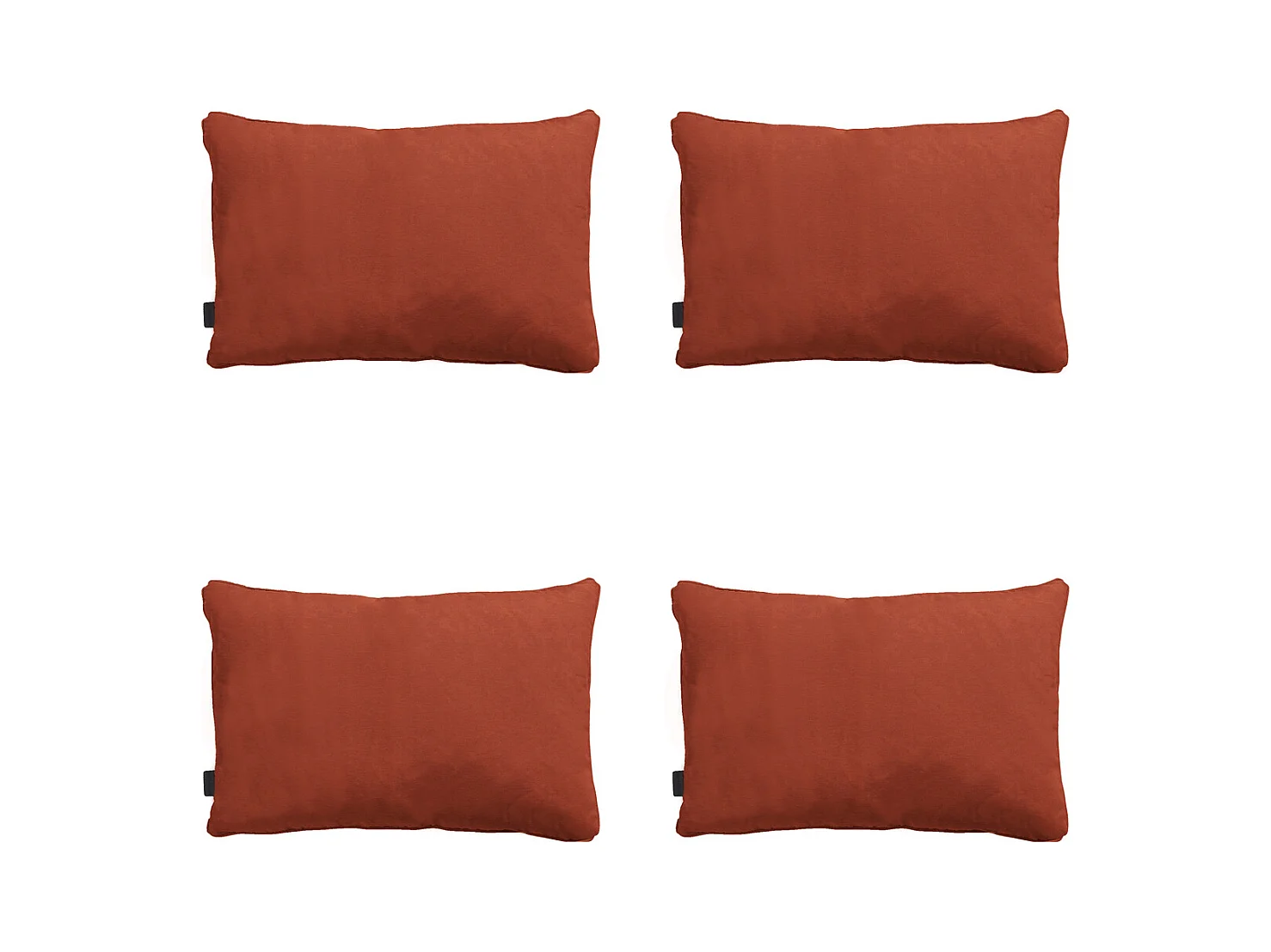 Coussin décoratif Panama Terra - Environ 40x60 cm - Lot de 4