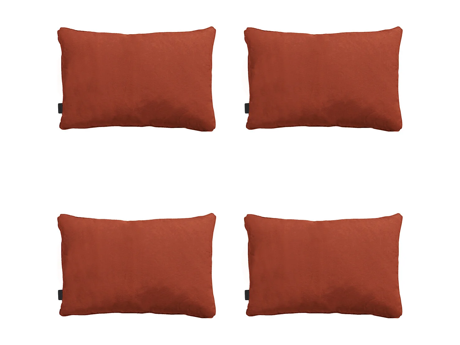 Coussin décoratif Panama Terra - Environ 40x60 cm - Lot de 4