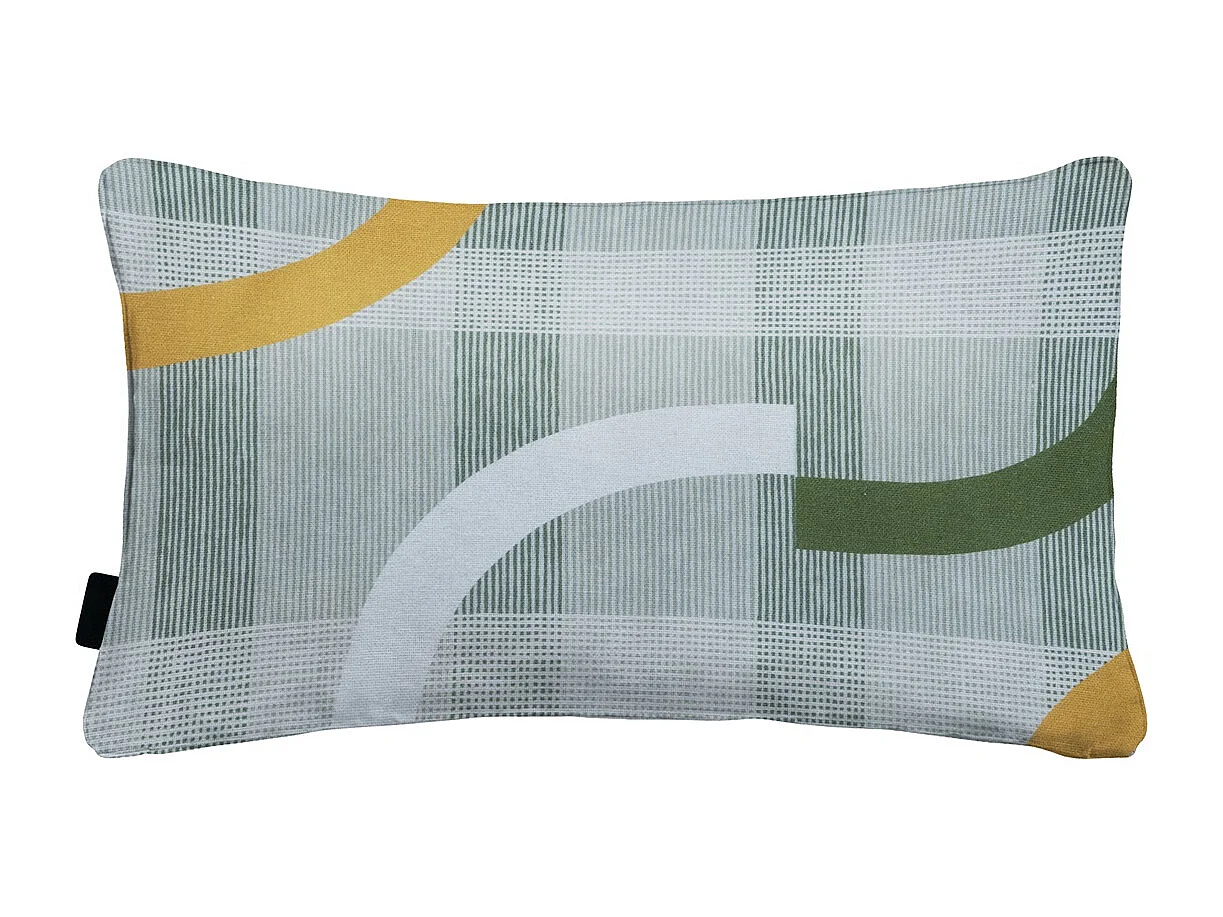 Coussin décoratif Tess orange - Env. 30x50 cm - Lot de 4