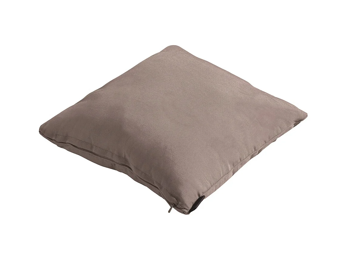 Coussin décoratif en jute Panama - Environ 60x60 cm - Lot de 4