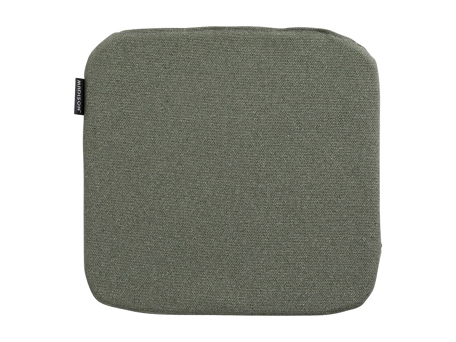 Coussin d'assise Manchester vert - Environ 40 x 40 cm - Lot de 4