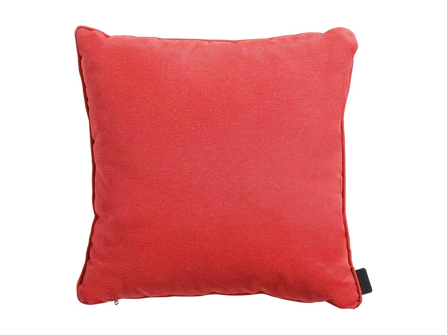 Coussin décoratif Panama rouge brique - Env. 45x45 cm - Lot de 4