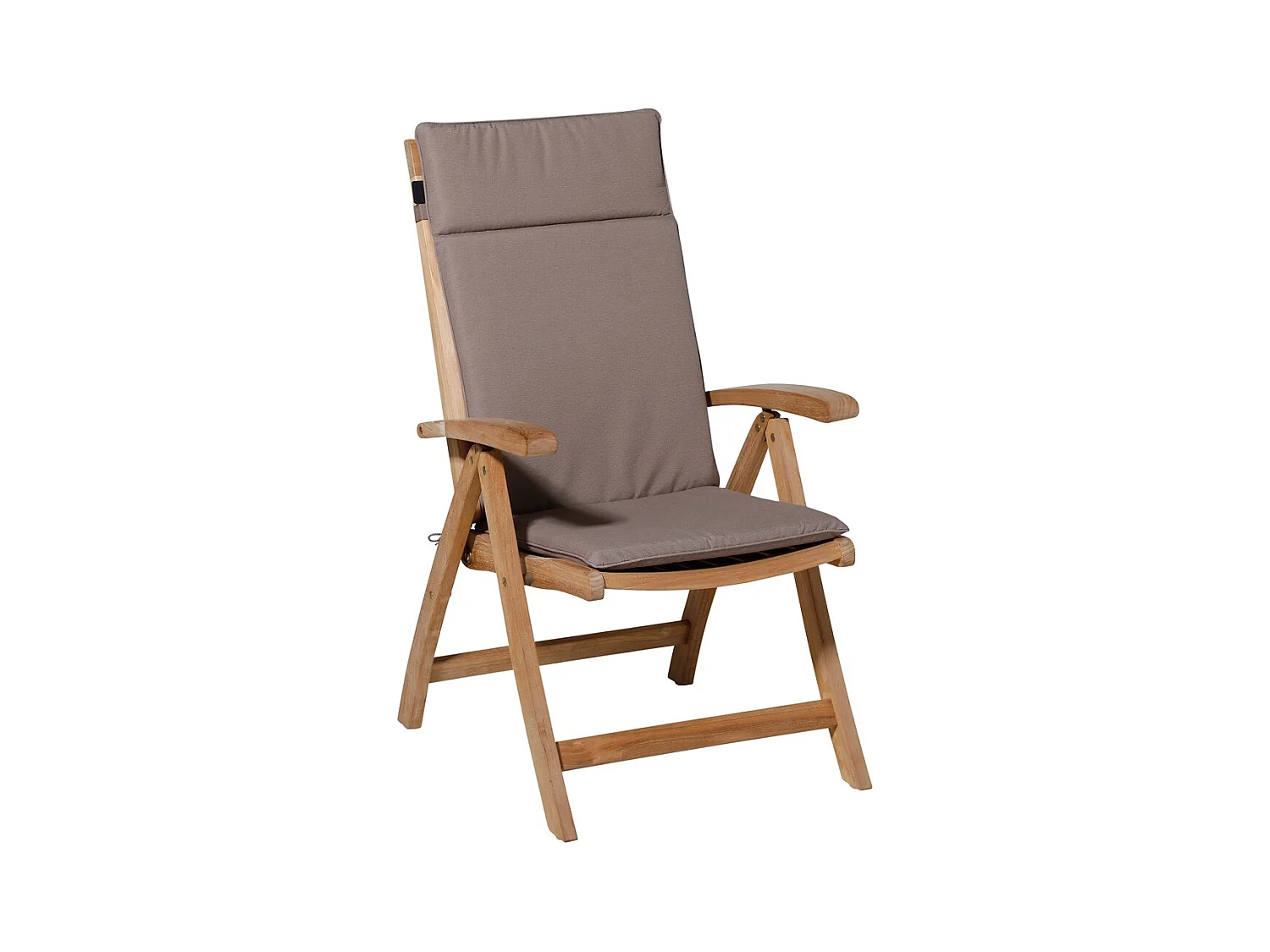Gartenstuhlauflage High Back Panama taupe - Ca. 120x50 cm - 4er Set