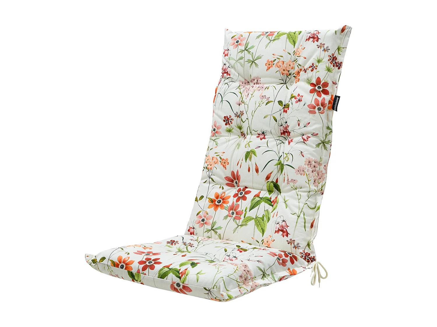 Gartenstuhlauflage High Back Milly natur - Ca. 123x50 cm - 4er Set