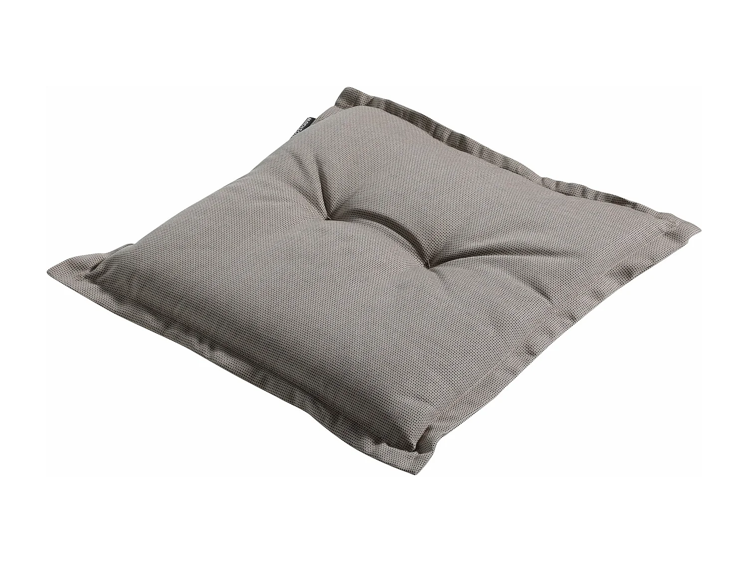 Coussin d'assise Rib foie - Environ 50x50 cm - Lot de 4