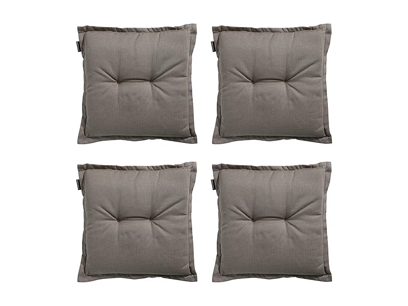 Zitkussen Rib liver - Ca. 50x50 cm - Set van 4