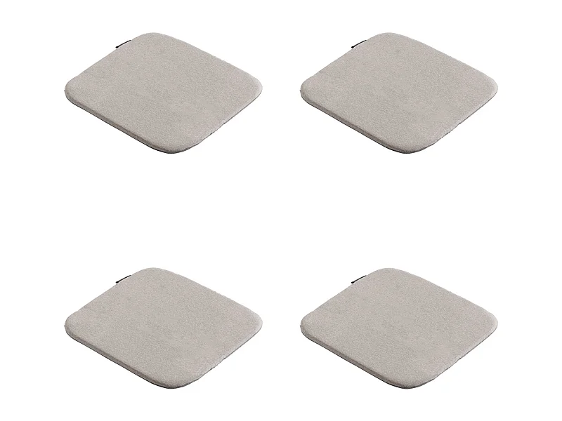 Sitzkissen Panama Leinen - Ca. 40x40 cm - 4er Set