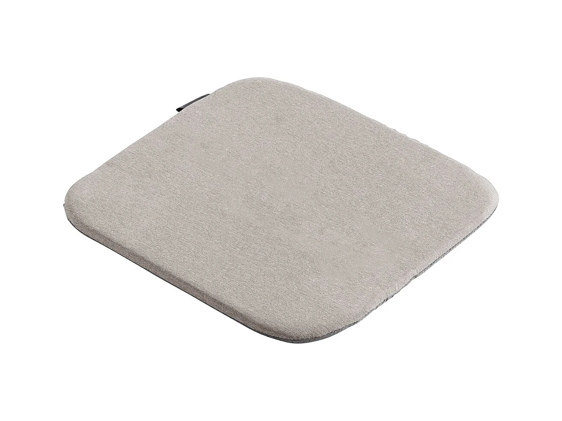 Coussin d'assise en lin Panama - Environ 40x40 cm - Lot de 4