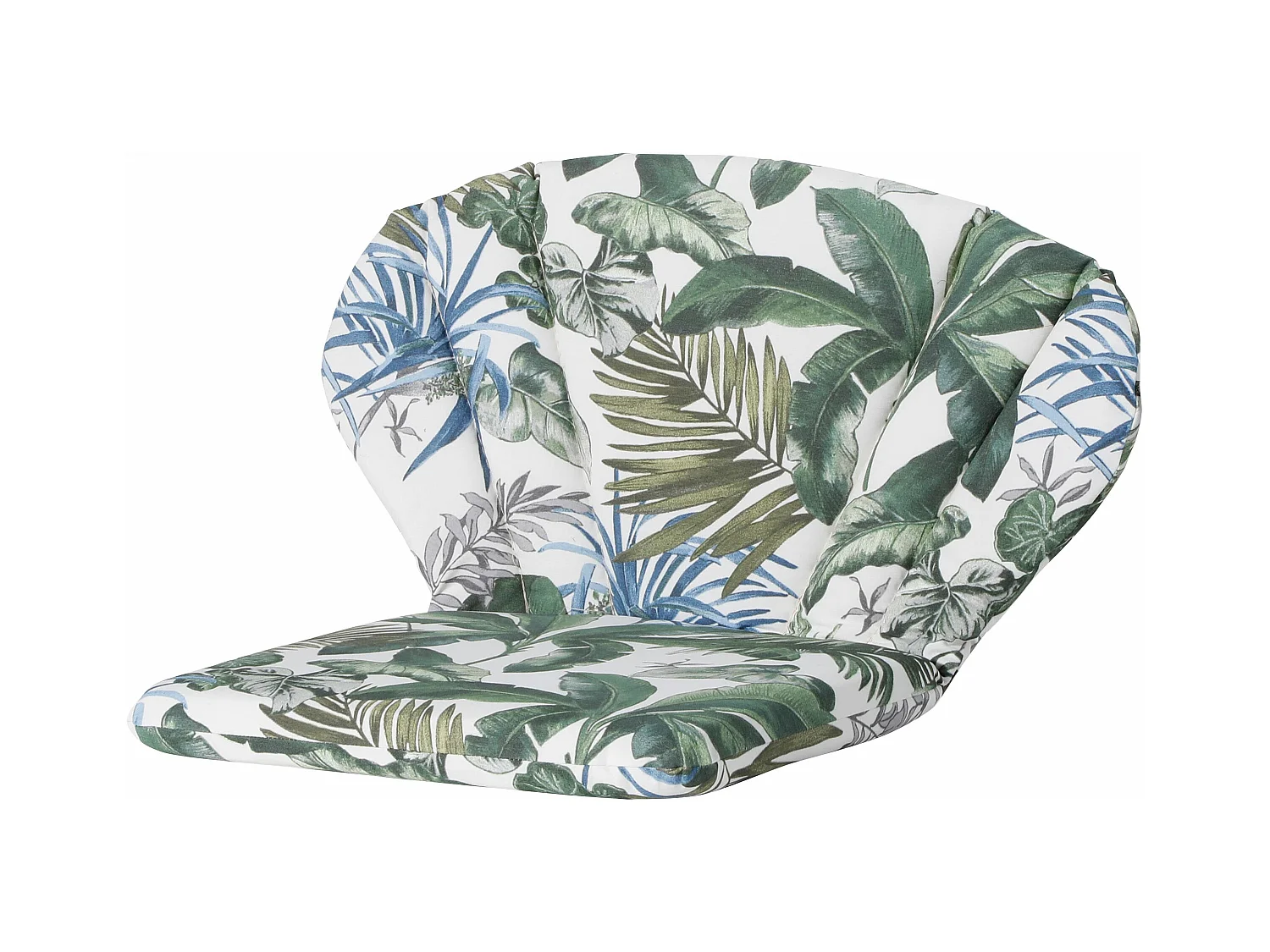 Cojín de jardín Elegance Bliss azul - Aprox. 91x70 cm