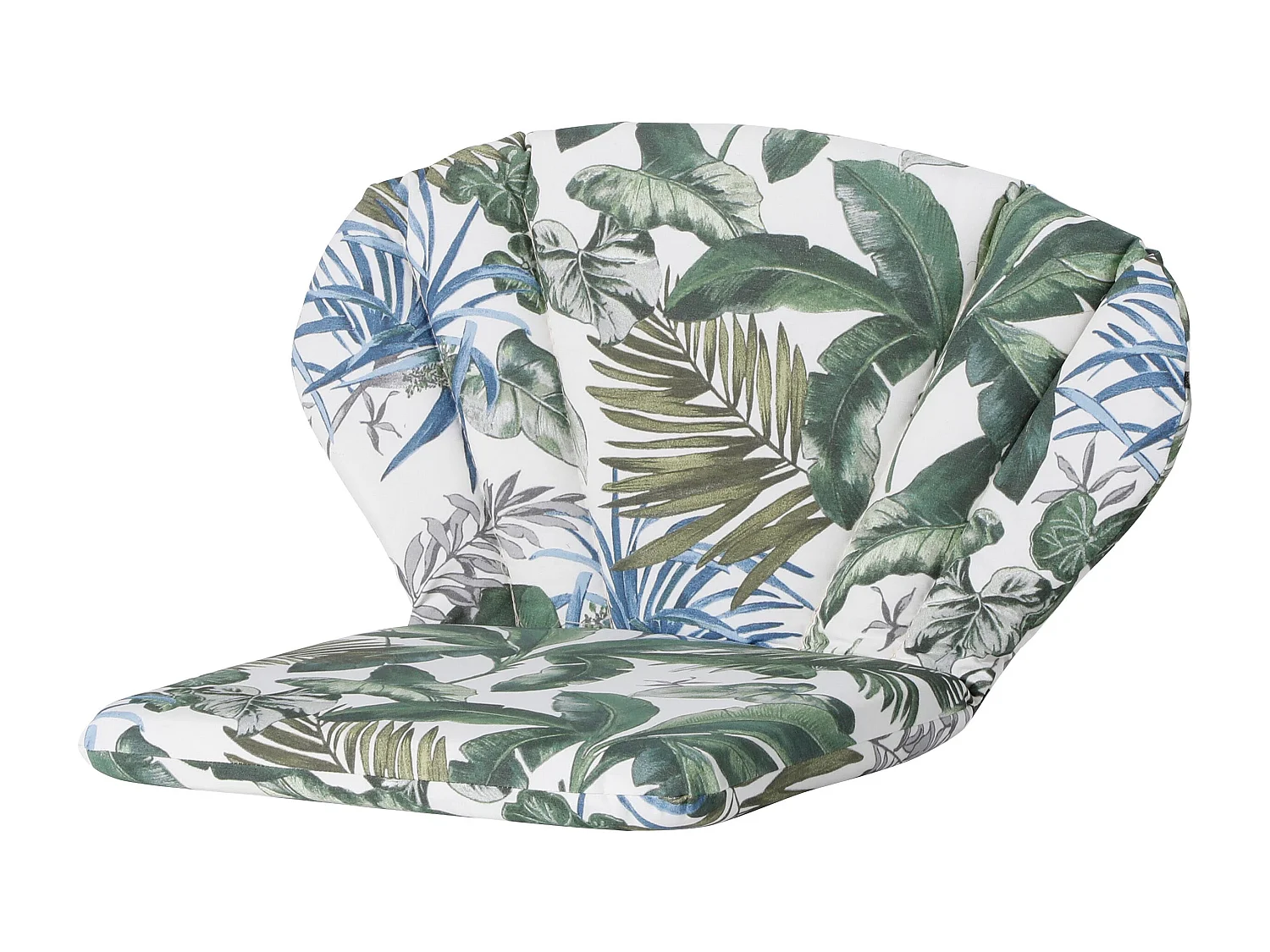 Coussin de jardin Elegance Bliss bleu - Env. 91x70 cm