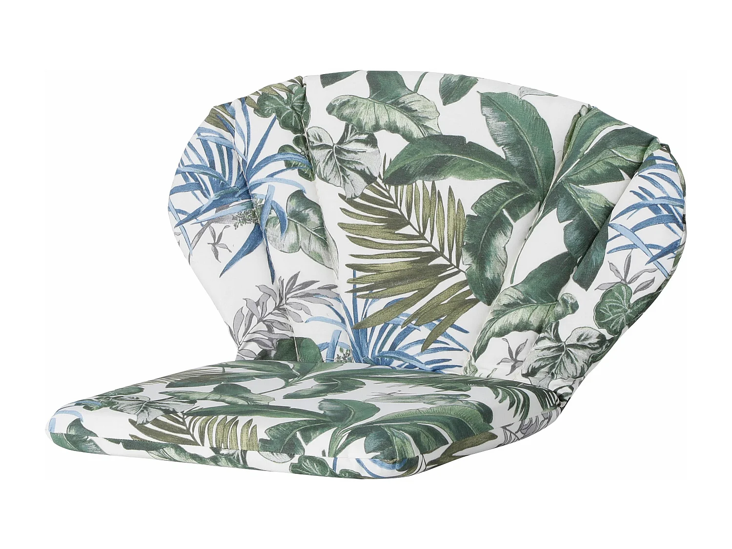 Coussin de jardin Elegance Bliss bleu - Env. 91x70 cm