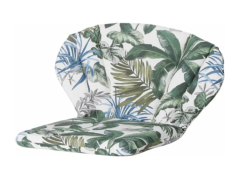 Coussin de jardin Elegance Bliss bleu - Env. 91x70 cm