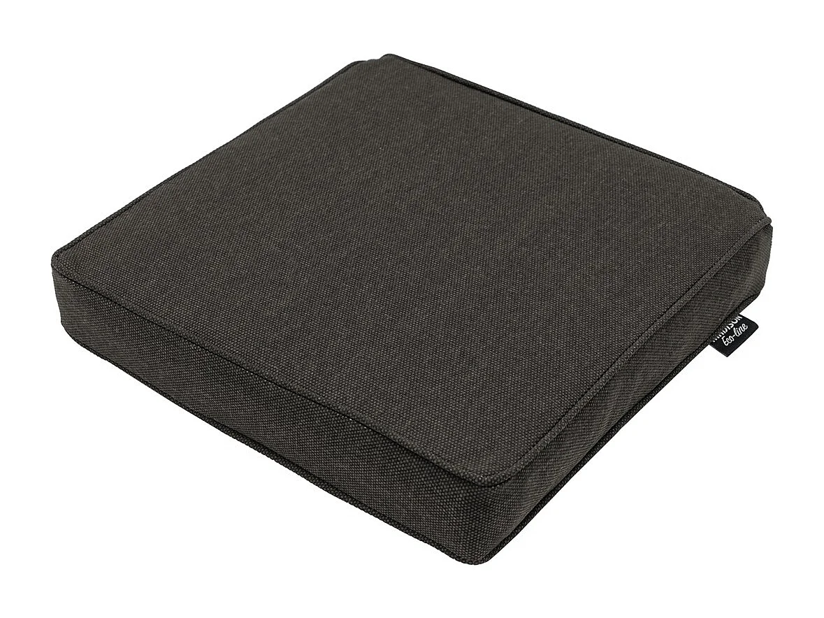 Zitkussen Dark grey canvas eco+ - Ca. 40x40 cm - Set van 4