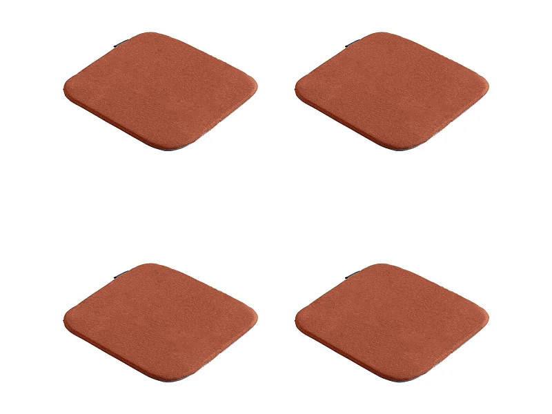 Sitzkissen Panama terra - Ca. 40x40 cm - 4er Set