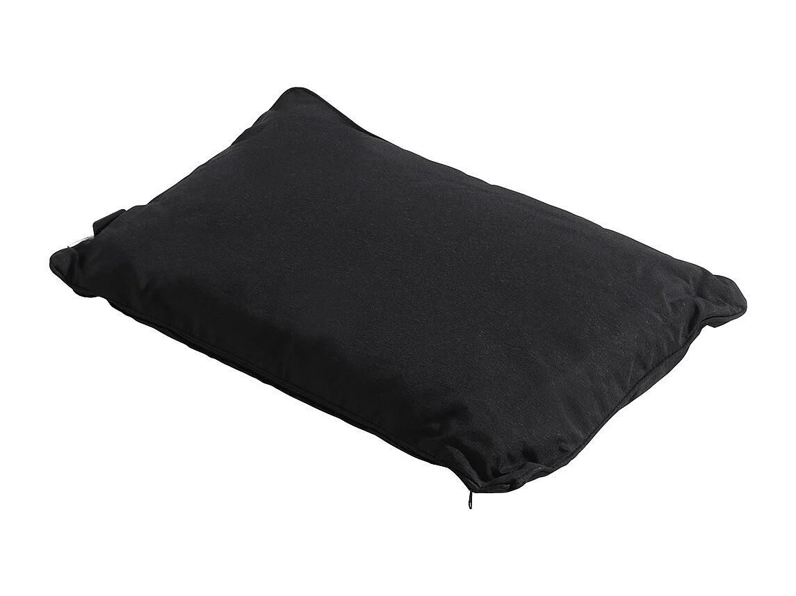 Coussin décoratif Panama noir - Env. 40x60 cm - Lot de 4