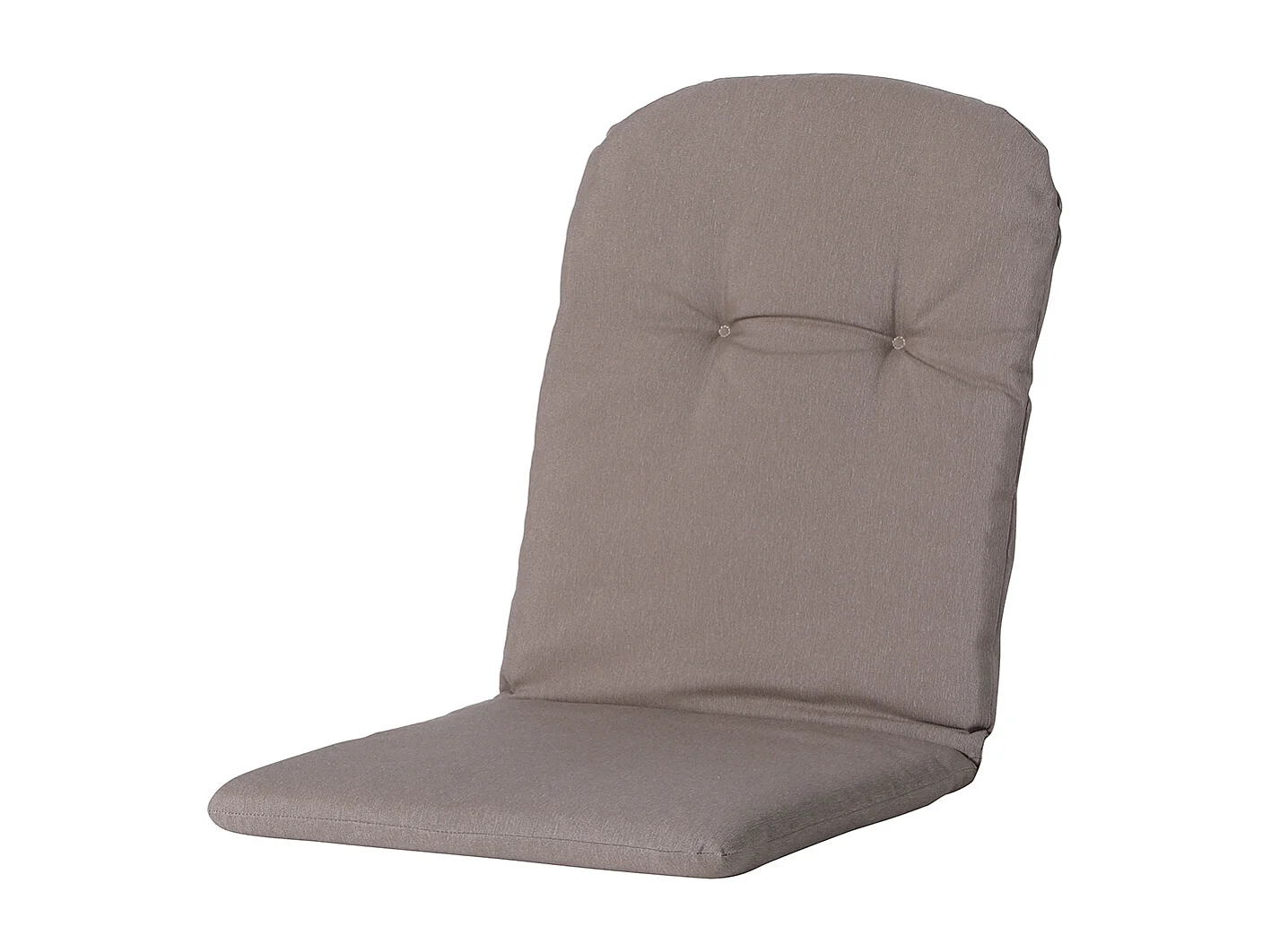 Coussin de fauteuil haut en jute Panama - Environ 96 x 45 cm - Lot de 4