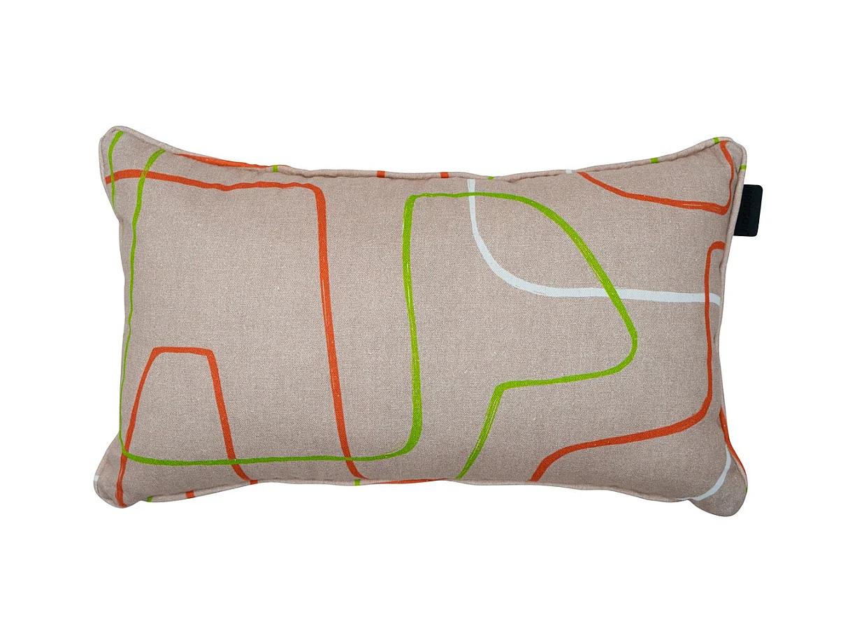 Coussin décoratif Joah terra - Env. 30x50 cm - Lot de 4