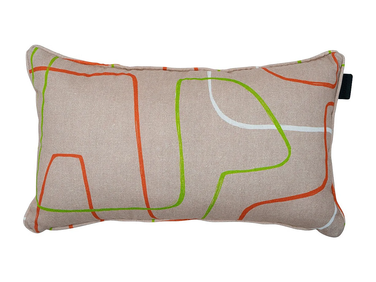 Coussin décoratif Joah terra - Env. 30x50 cm - Lot de 4