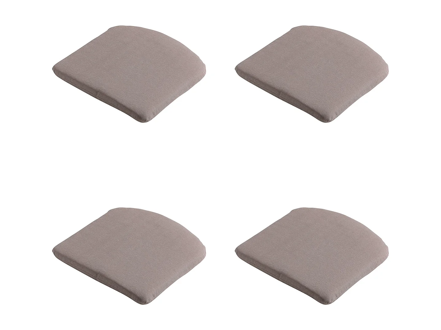 Zitkussen Panama jute - Ca. 46x48 cm - Set van 4