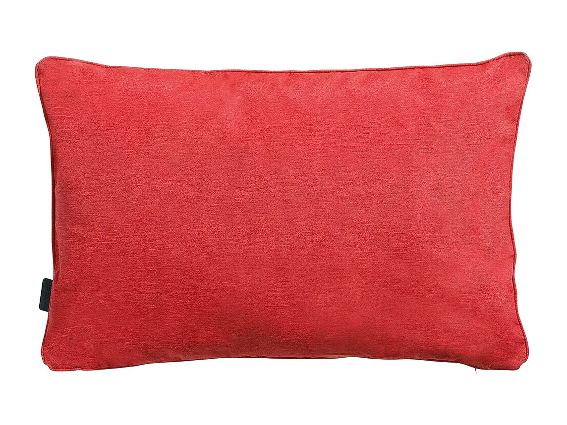 Coussin décoratif Panama rouge brique - Env. 40x60 cm - Lot de 4