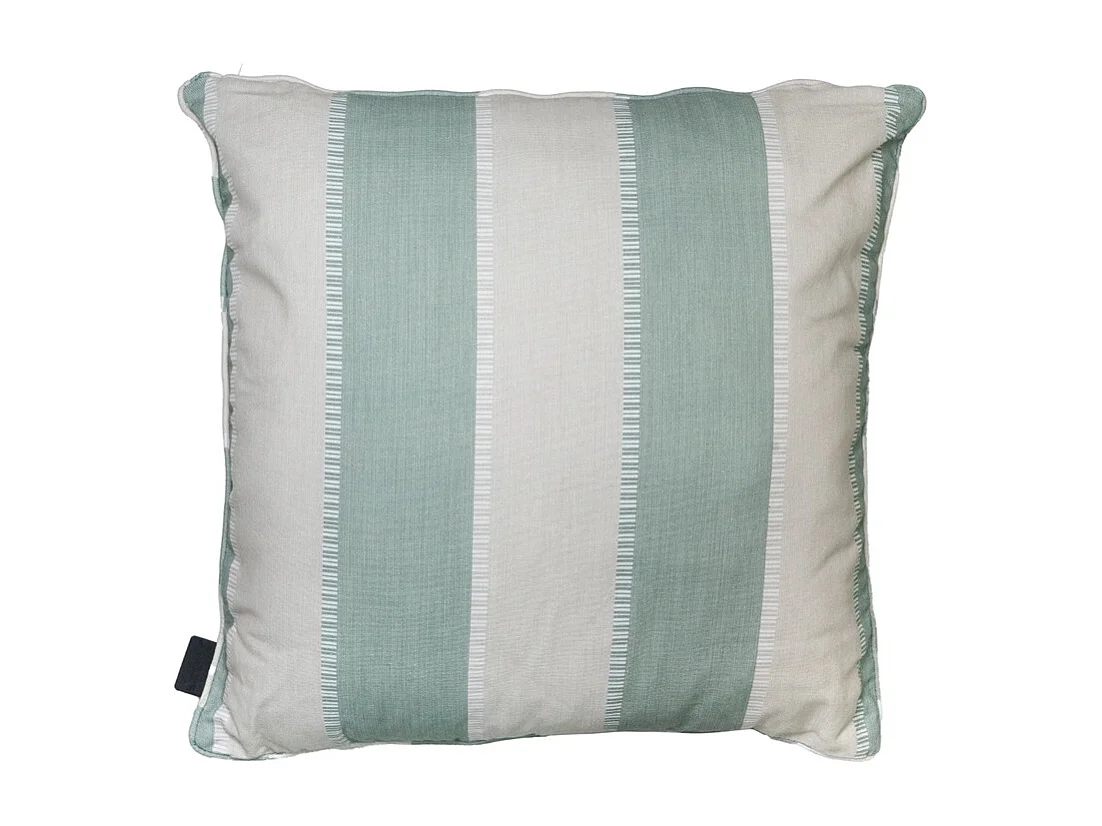 Coussin décoratif Banda kaki - Environ 50x50 cm - Lot de 4