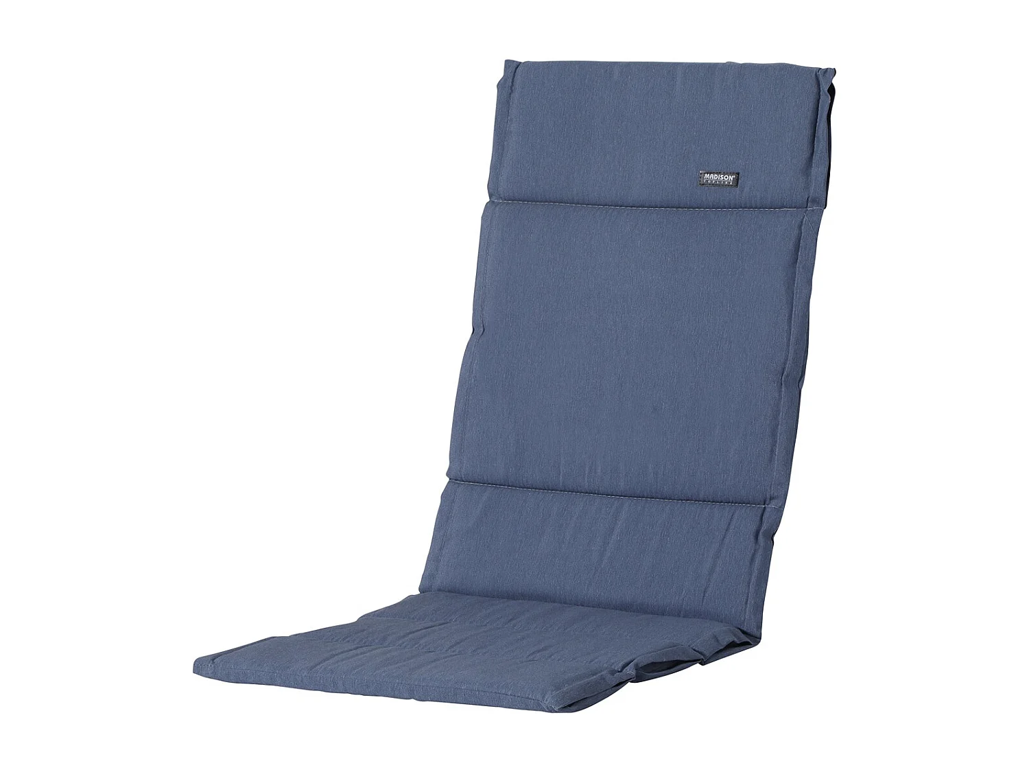 Tuinkussen Fiber Deluxe Panama safier blue - Ca. 125x50 cm - Set van 4