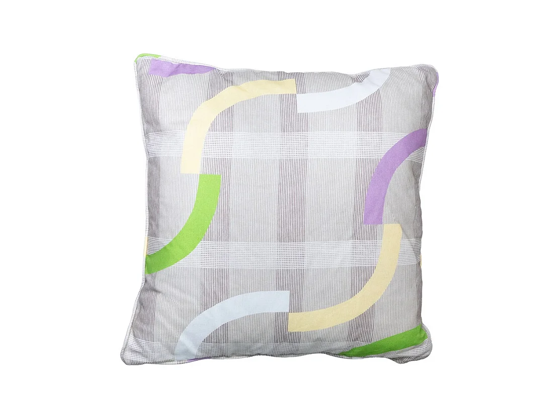 Coussin décoratif Tess violet - Env. 50x50 cm - Lot de 4