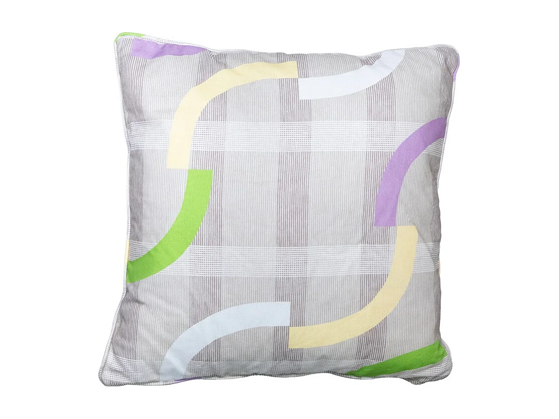 Coussin décoratif Tess violet - Env. 50x50 cm - Lot de 4