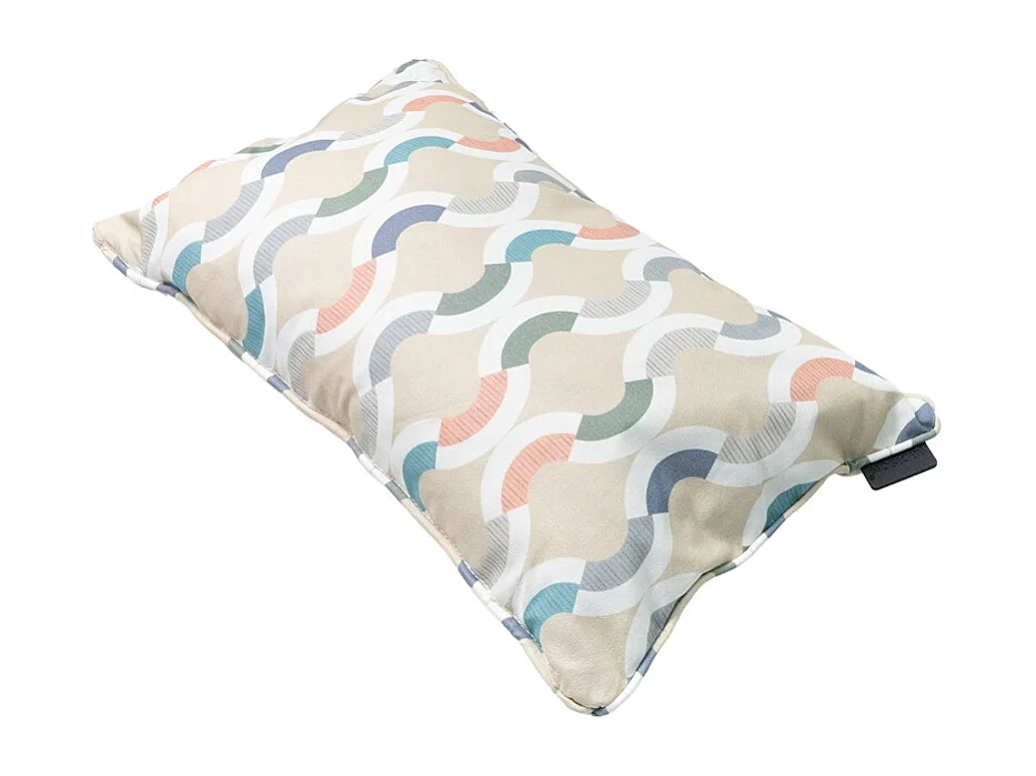 Coussin décoratif Trivia naturel - Env. 30x50 cm - Lot de 4