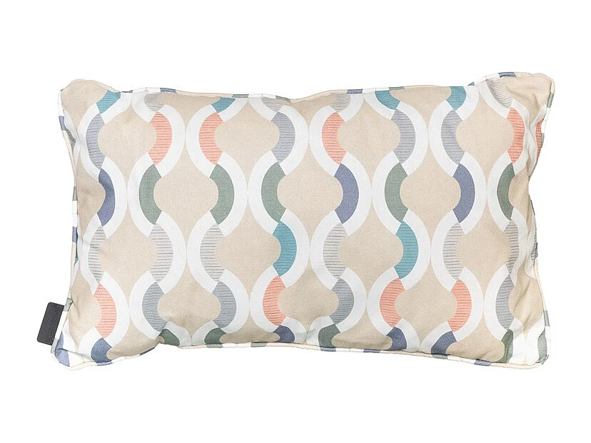 Coussin décoratif Trivia naturel - Env. 30x50 cm - Lot de 4