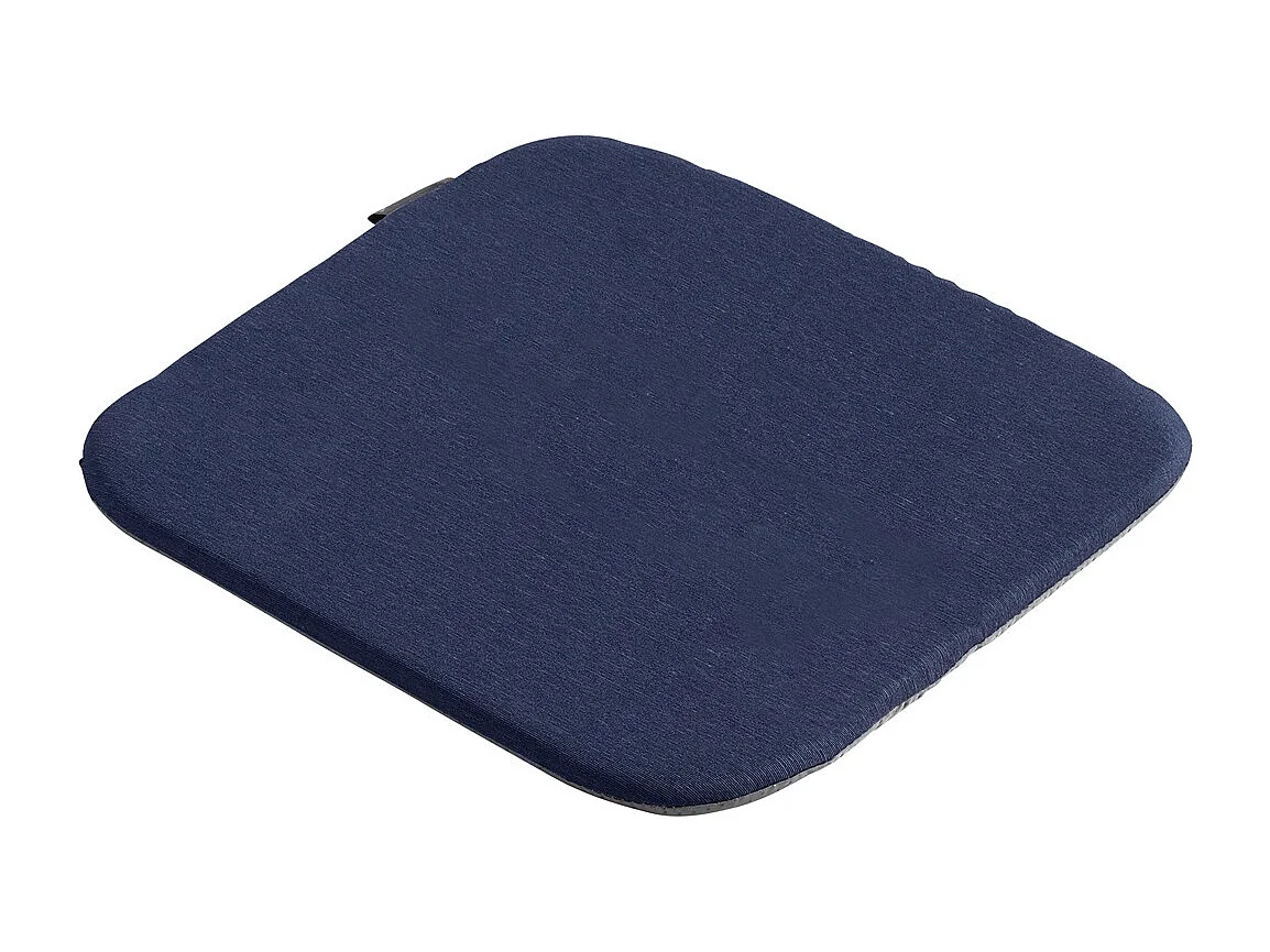 Coussin d'assise Panama indigo - Env. 40x40 cm - Lot de 4